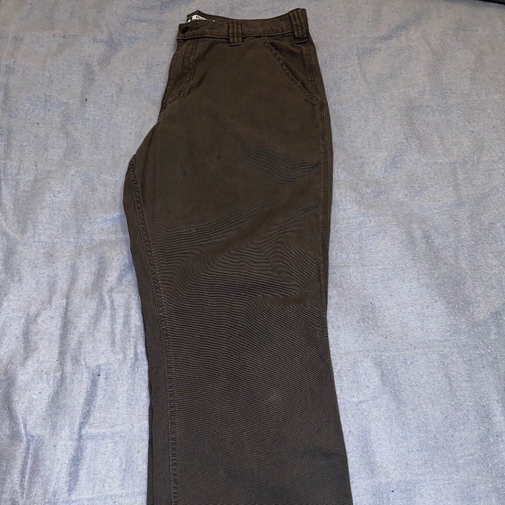 CARHARTT RUGGED FLEX RELAXED FIT CANVAS WORK PANTS